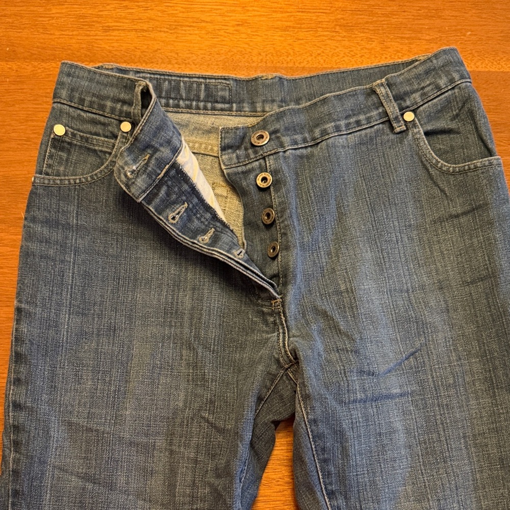 Blanc Bleu Jeans K-55 100% Cotton Blue Denim Jeans